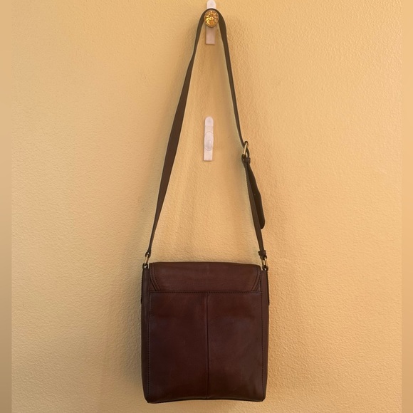 Frye Chocolate Brown Small Messenger Cross Body Bag - Picture 5 of 16